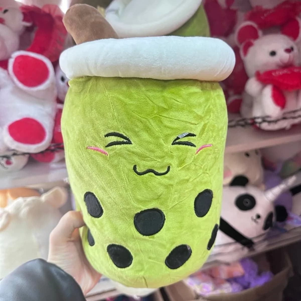 Maskotka Pluszowa Bubble Tea 27cm Zielona