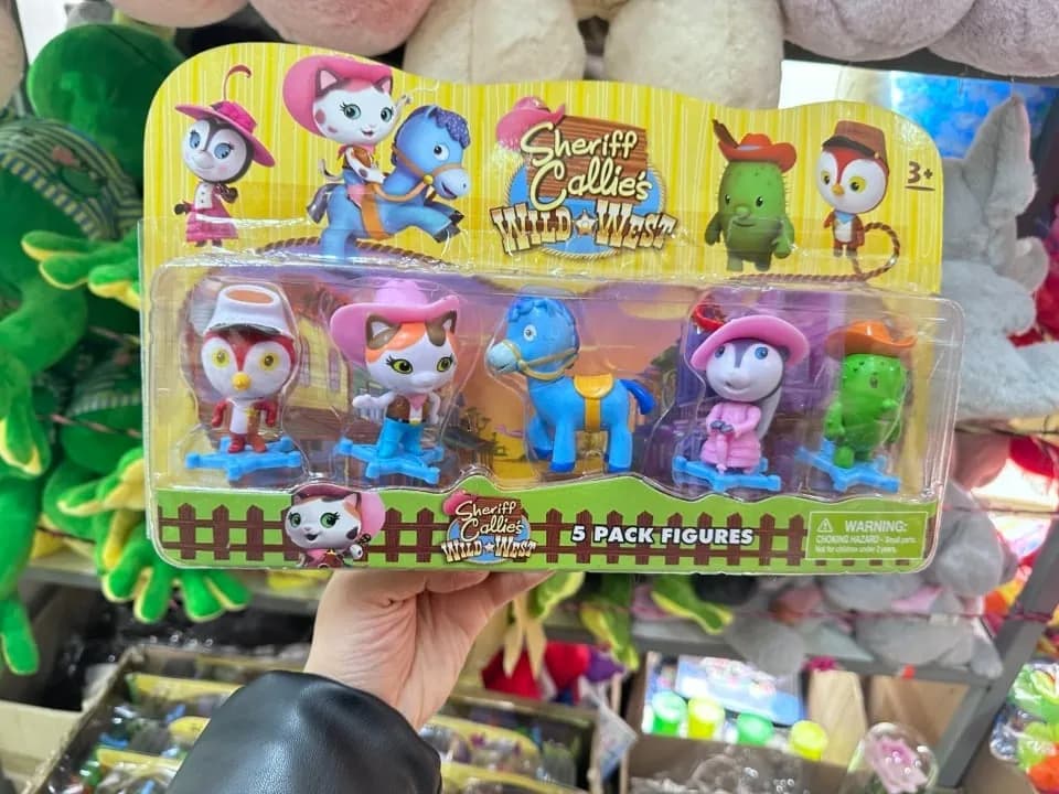 Zabawka Figurki Sheriff Callie's Wild West - Zestaw 5 sztuk