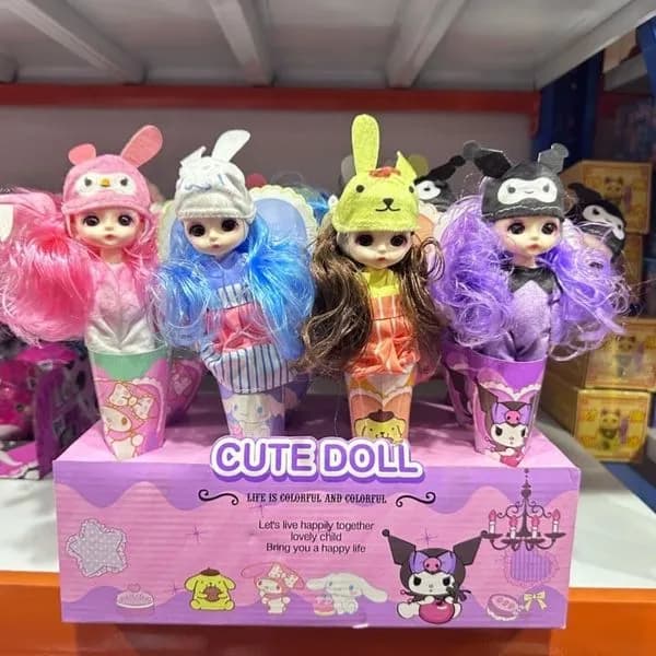 Zestaw Lalka Cute Doll