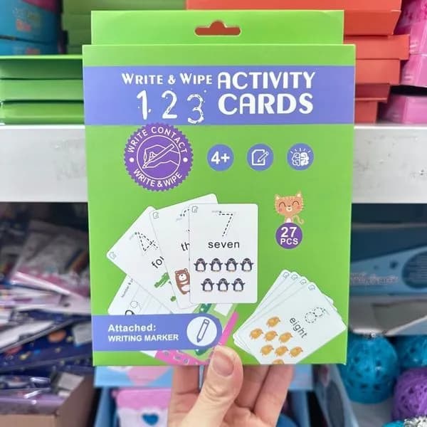 Zabawki Activity Cards