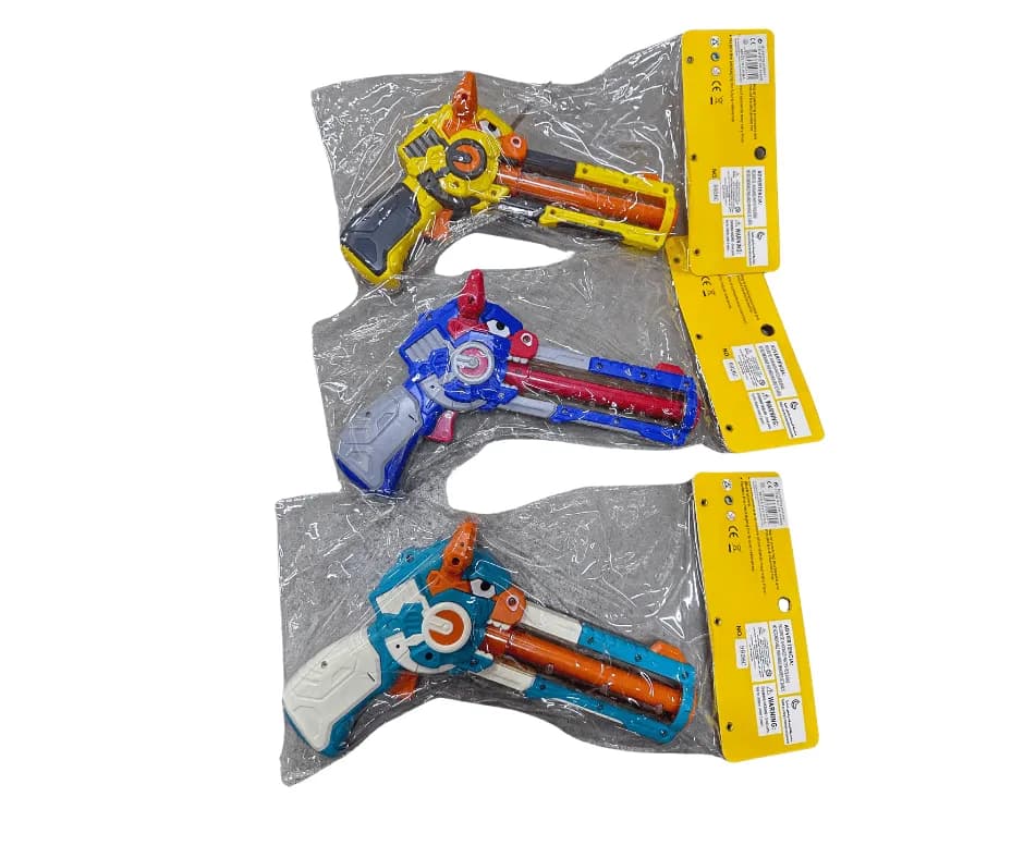Zabawki Pistolety dla Dzieci Mix Kolorów, Wzór Zwierzęcy, 12 szt.