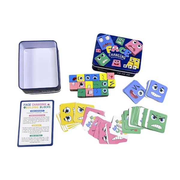 Zabawki Face Changing Building Blocks