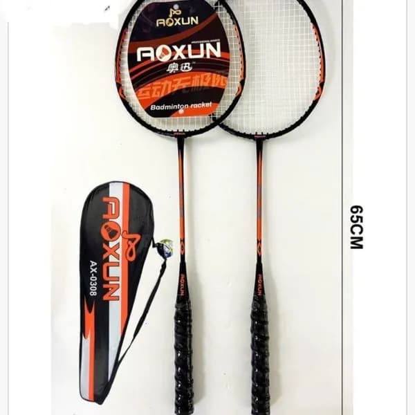 Zestaw Zabawki do Badmintona ROXUN 65cm z Pokrowcem 2 szt.