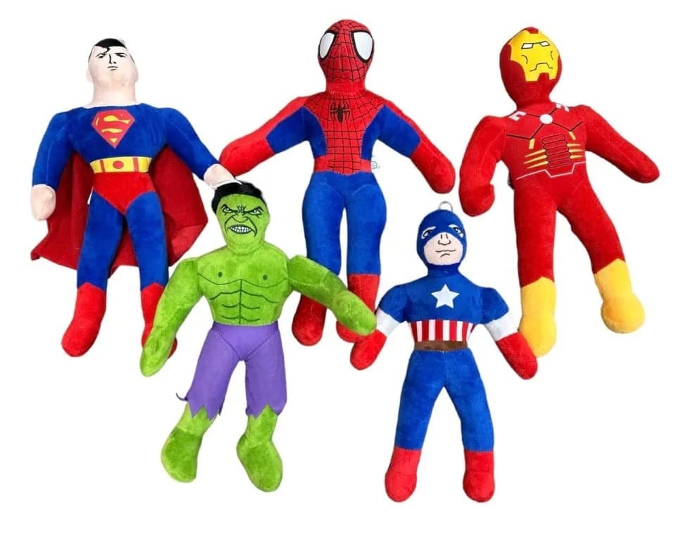 Maskotka Pluszowa Superbohaterowie Mix Wzorów 12 szt.
