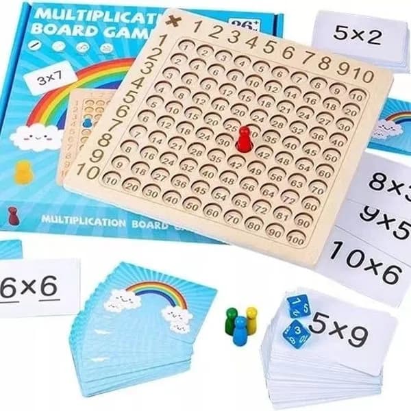 Zabawka Multiplication Board Game