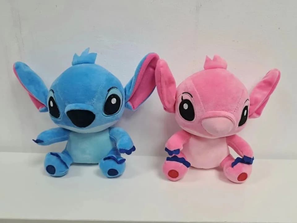 Maskotka Pluszowa Stitch i Angel Mix Kolorów 12 szt.