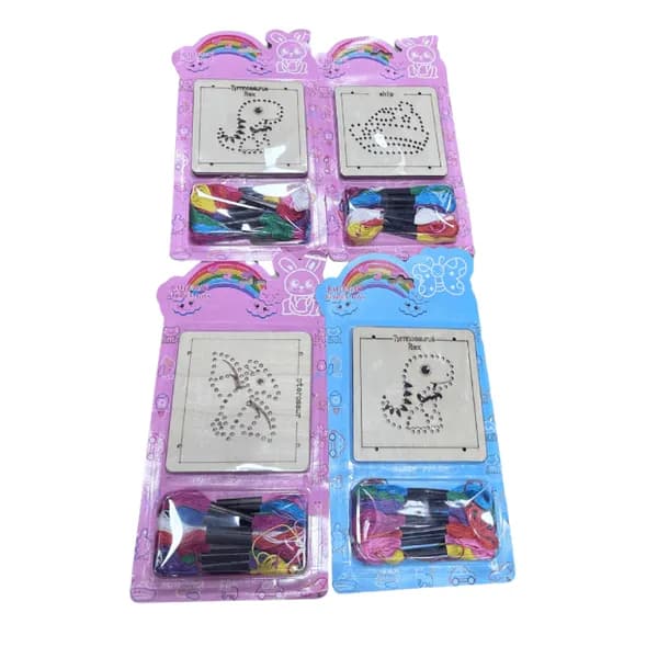 Drewniana Zabawka do Sznurowania