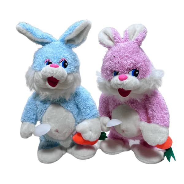 Maskotka Muzyczna Królik z Marchewką Mix Kolorów