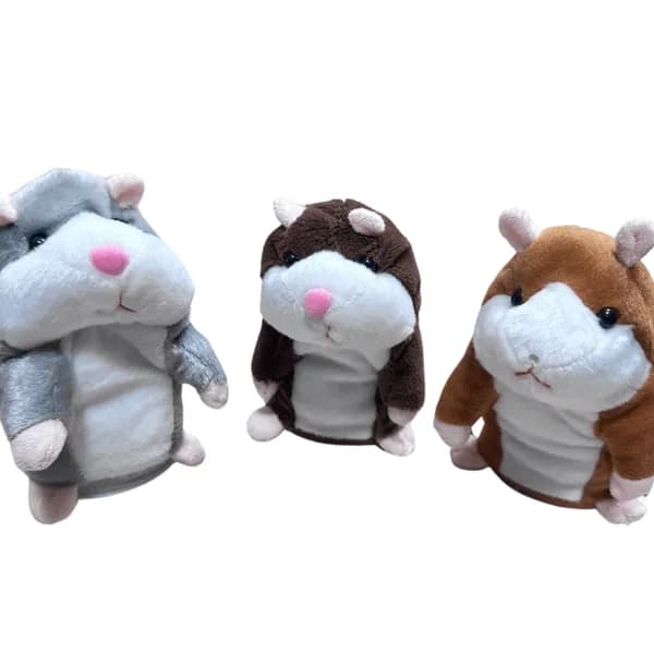 Maskotka z Musyczna - Interaktywny Chomik Pluszowy Mix Kolorów