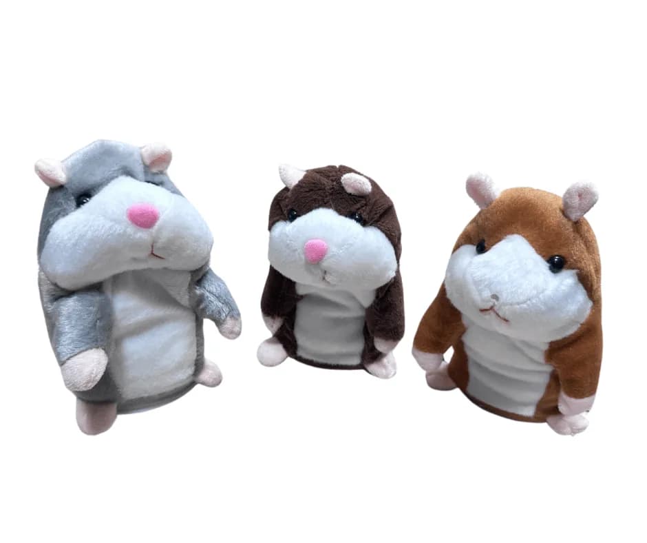 Maskotka z Musyczna - Interaktywny Chomik Pluszowy Mix Kolorów