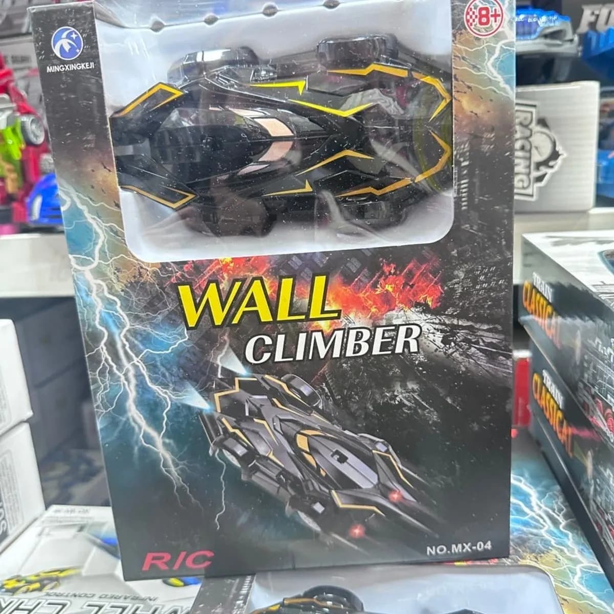 Samochód Wall Climber RIC Auto zdalnie sterowany jeżdżący po ścianach