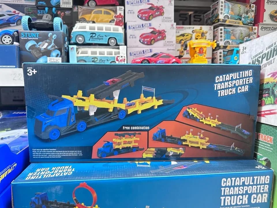 Ciężarówka Transporter z Wyrzutnią Catapulting Transporter Truck Car