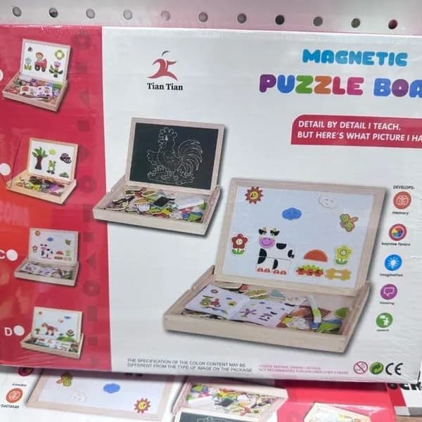 Magnetic Puzzle Board