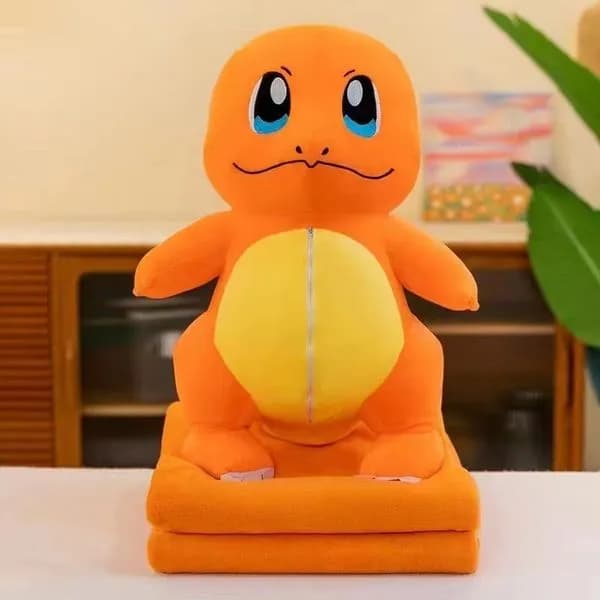 Maskotka na Kocyk Charmander Pomarańczowa Pluszowa 2w1