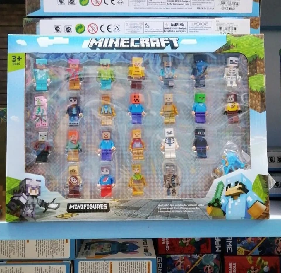 Zabawki Figurki z Minecraft