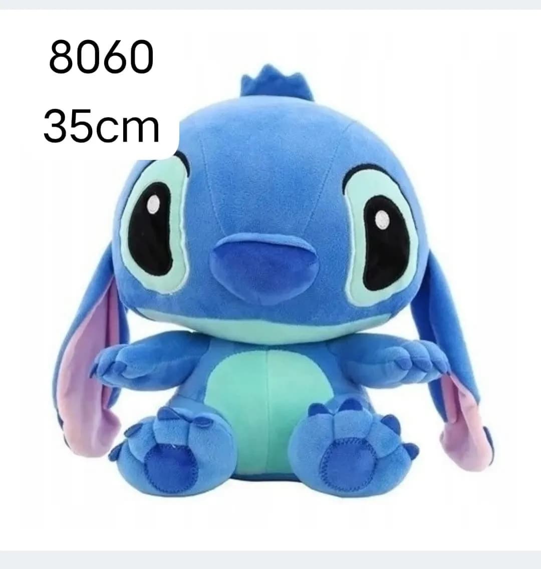 Maskotka Pluszowa Stitch 35cm Niebieska Miękki Pluszak