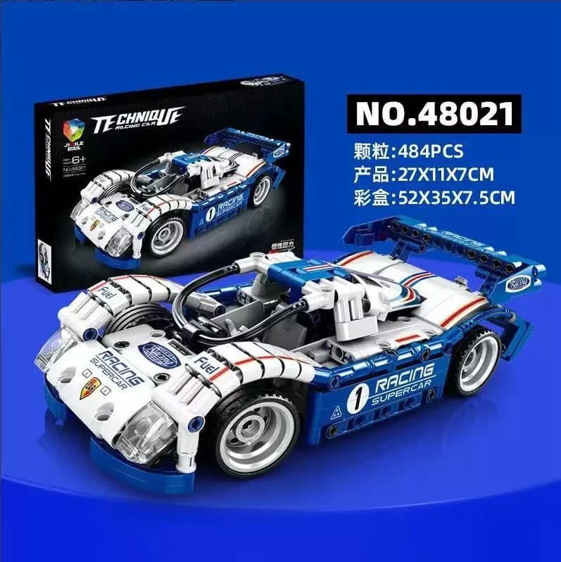 Klocki Samochód Wyścigowy Racing Supercar 484PCS 27cm