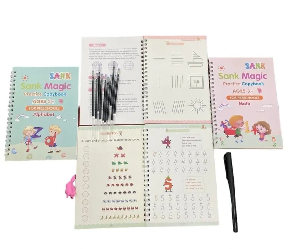 Sank Sank Magic Practice Copybook - Zestaw do nauki pisania 3+