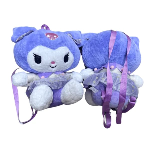 Maskotka Torebka Kuromi Pluszowy Plecak Fioletowy