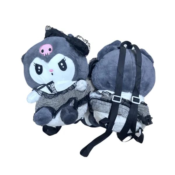 Maskotka Torebka Kuromi - Plecak Pluszowy w Sukience