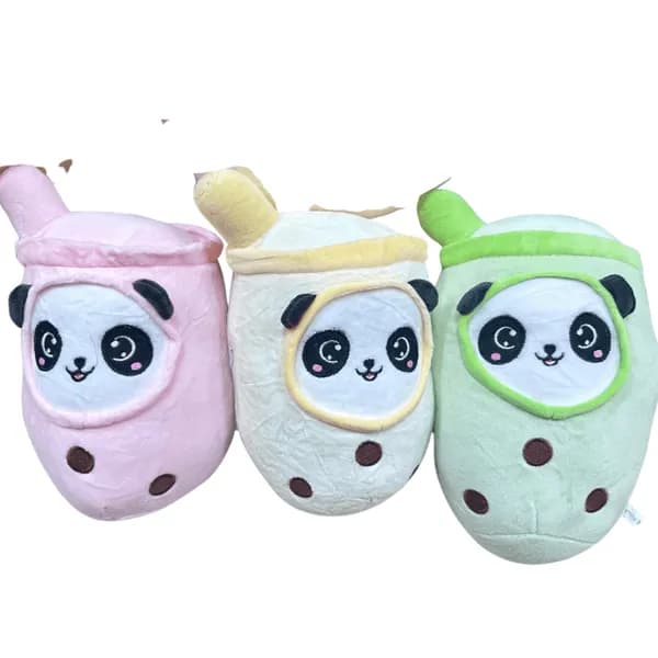 Maskotka Pluszowa 22cm Panda Bubble Tea Mix Kolorów