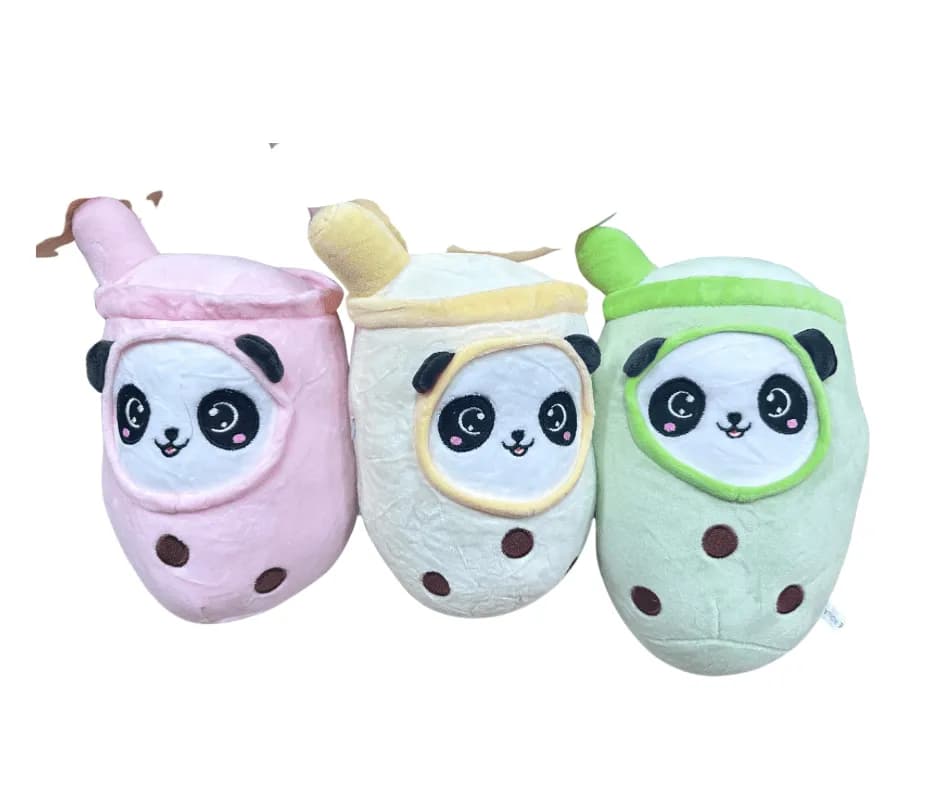 Maskotka Pluszowa 22cm Panda Bubble Tea Mix Kolorów