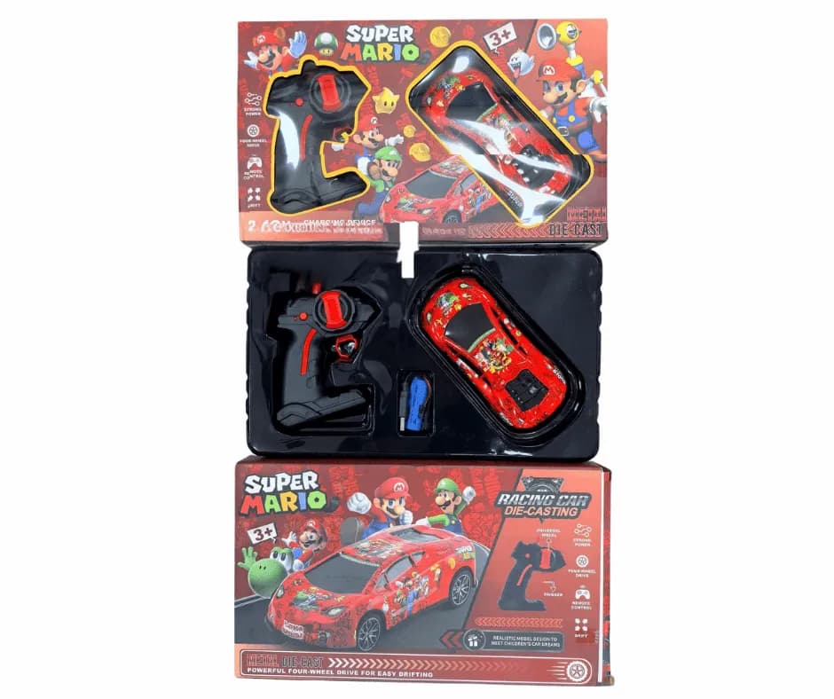 Samochód Sterowany Super Mario Metal Die-Cast 2.4GHz 4WD Drift