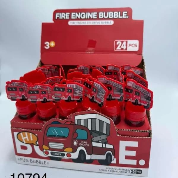 Bańki Mydlane Fire Engine Bubble Straż Pożarna 48 szt.