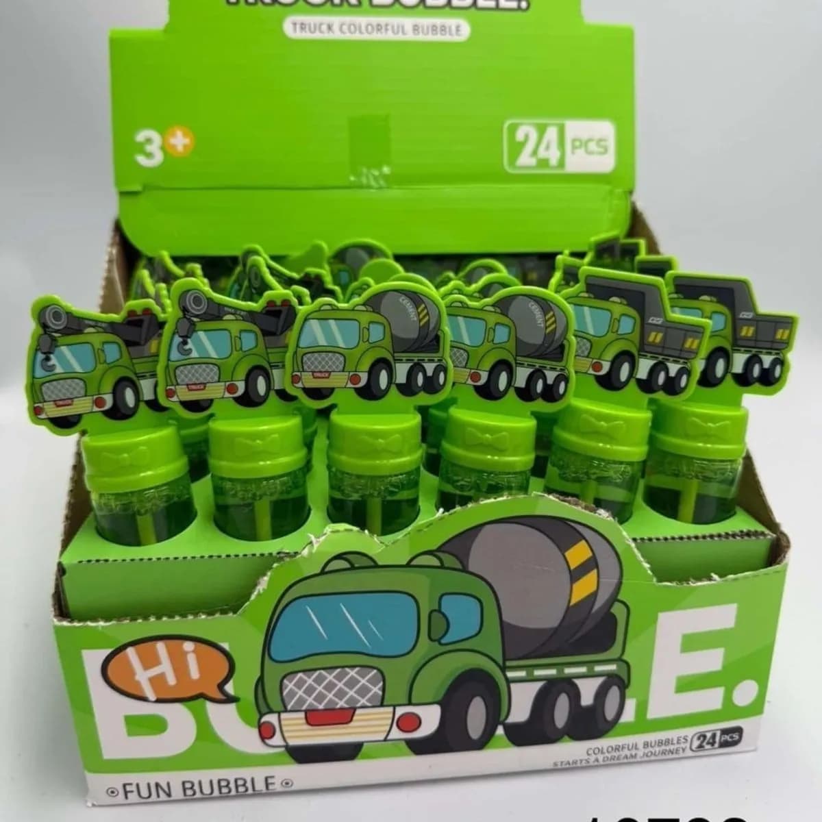 Bańki Mydlane Truck Bubble - Mix Pojazdy Budowlane 48 szt.