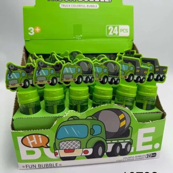Bańki Mydlane Truck Bubble - Mix Pojazdy Budowlane 48 szt.