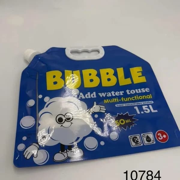 Płyn do Baniek Mydlanych 1,50L Koncentrat 50ml w Saszetce