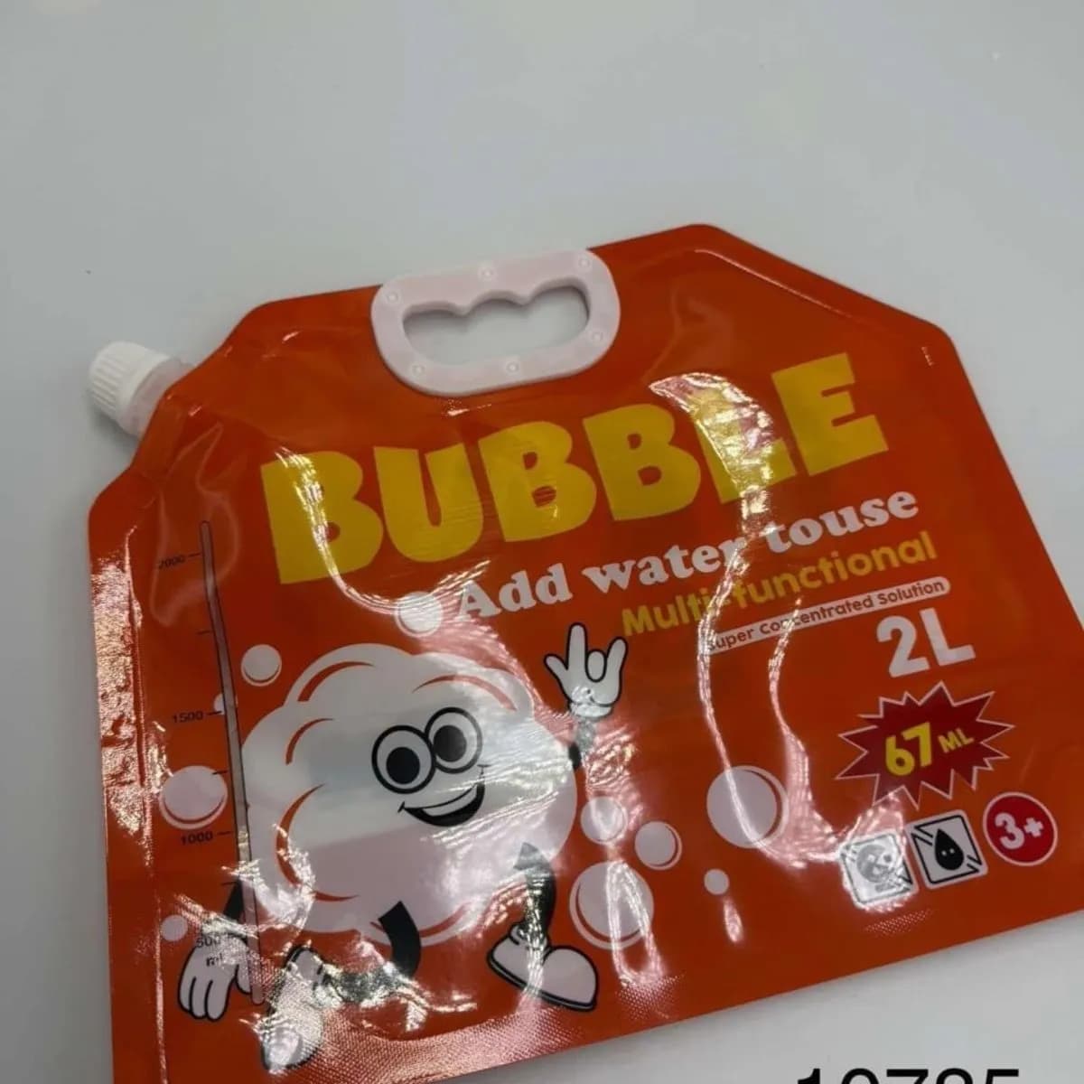 Płyn do Baniek Mydlanych 2L Koncentrat w Saszetce z Uchwytem