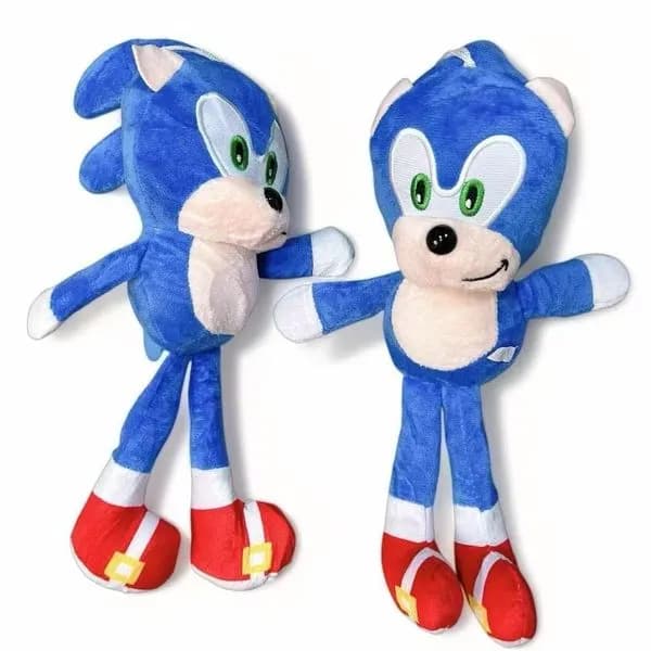 Maskotka Pluszowa Sonic 28cm - Niebieski Pluszak z Zawieszką