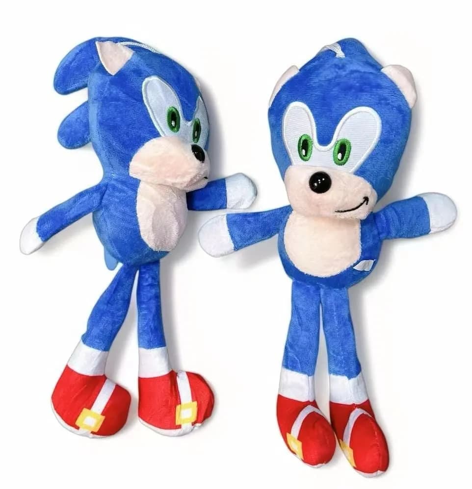 Maskotka Pluszowa Sonic 28cm - Niebieski Pluszak z Zawieszką