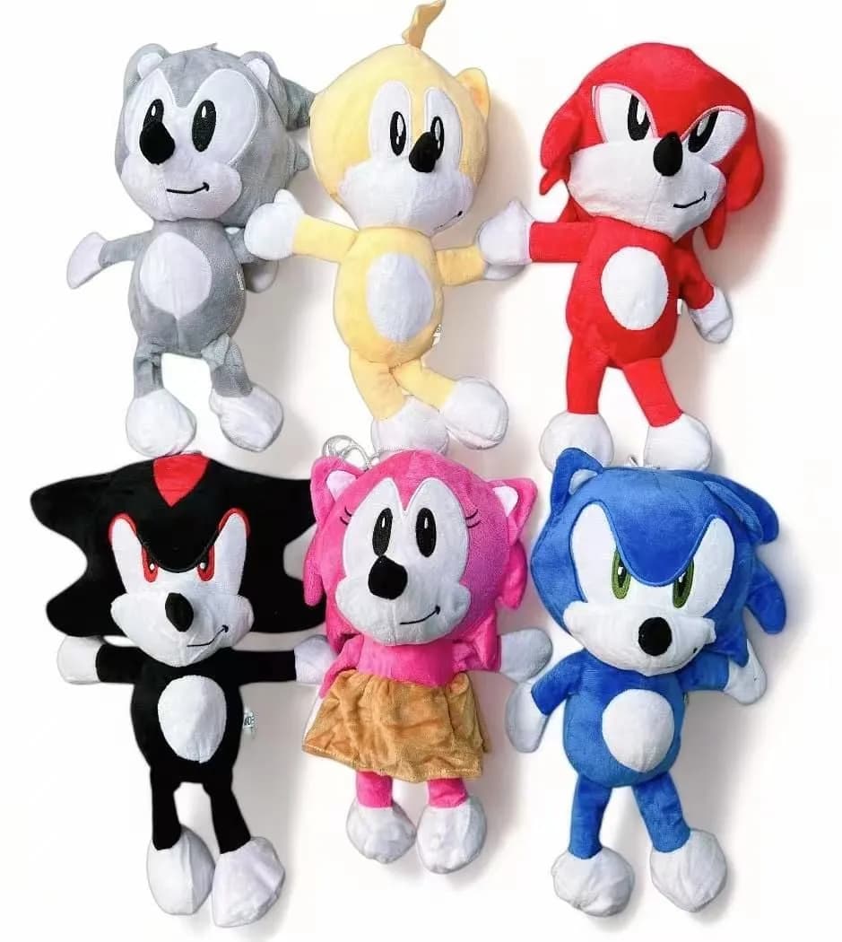 Maskotka Pluszowa Sonic 28cm - Mix Postaci, 20 szt.