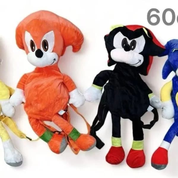 Plecak Maskotka Pluszowa 60cm Mix Wzorów