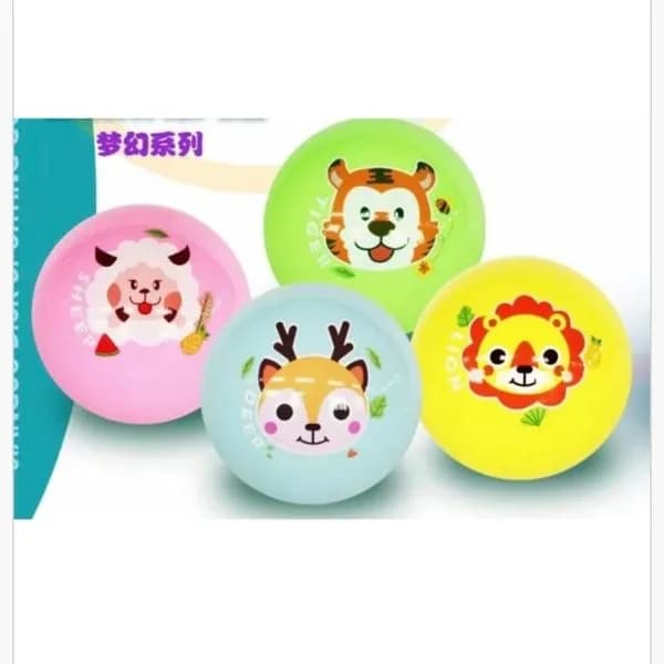 Piłka dla Dzieci Mix Wzorów Zwierzątka 12 szt.