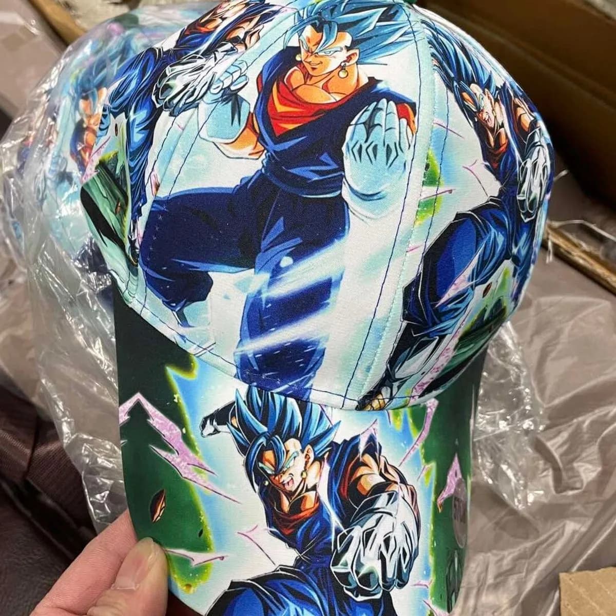 Czapki Dragon Ball z daszkiem dla dzieci, nadruk Full Print