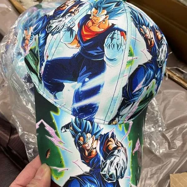 Czapki Dragon Ball z daszkiem dla dzieci, nadruk Full Print