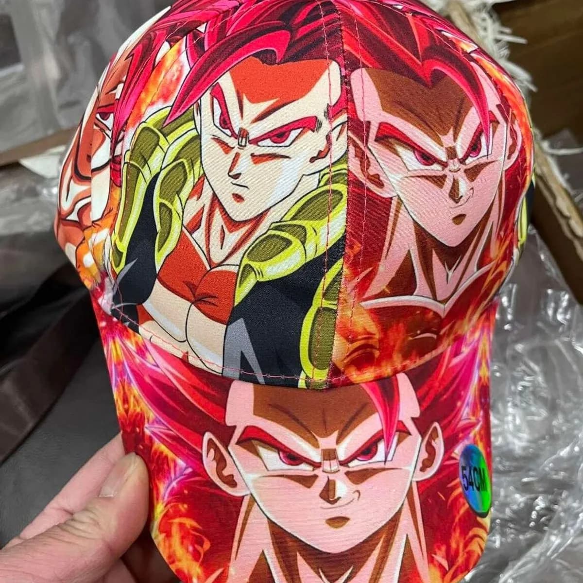 Czapki dla Dzieci z Daszkiem 54cm Anime Dragon Ball