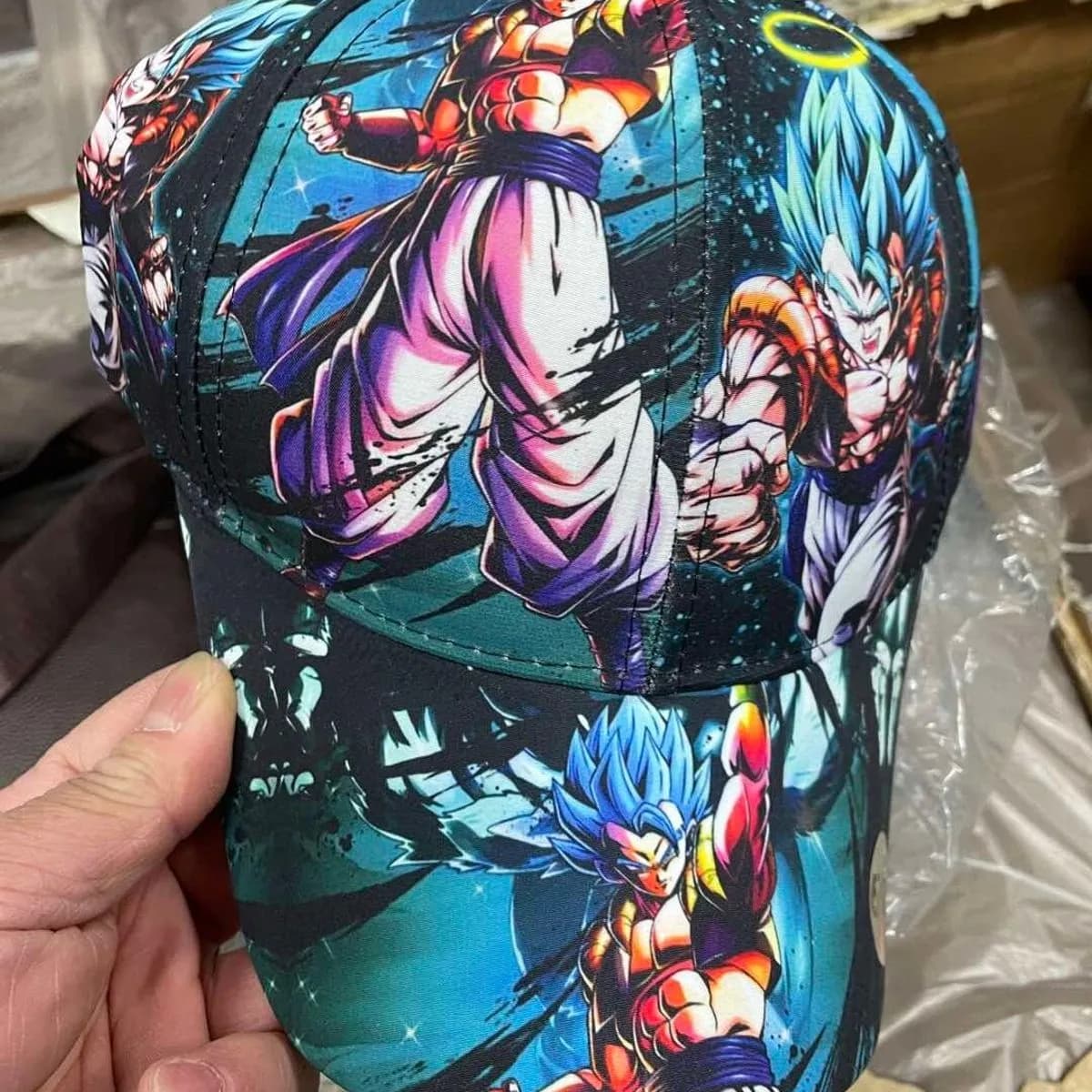 Czapki dla Dzieci z Daszkiem Anime Dragon Ball Full Print