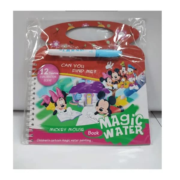 Kraina Lodu Kolorowanka Wodna Magiczny Mickey Mouse 12 stron