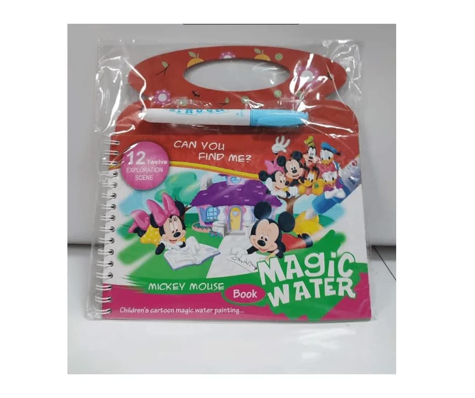 Kraina Lodu Kolorowanka Wodna Magiczny Mickey Mouse 12 stron