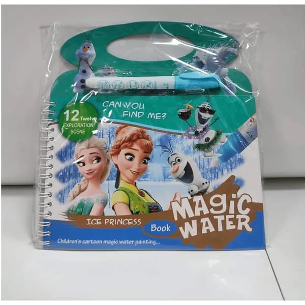 Kraina Lodu Kolorowanka Wodna Magiczny Magic Water Book z Pisakiem