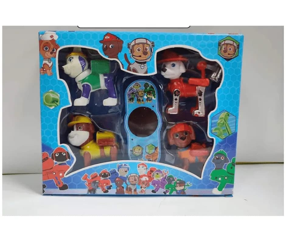 Zabawka Paw Patrol 4PCS - Zestaw Figurek Psi Patrol