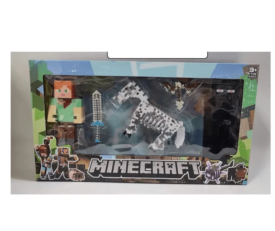 Zabawki Fugurki z Minecraft