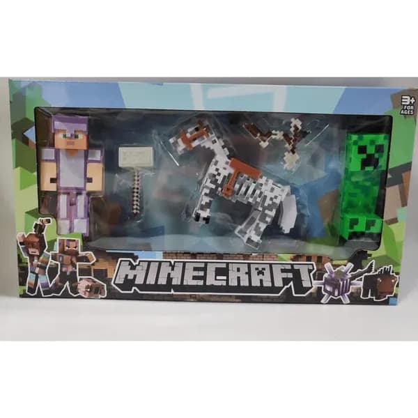 Zabawki Fugurki z Minecraft