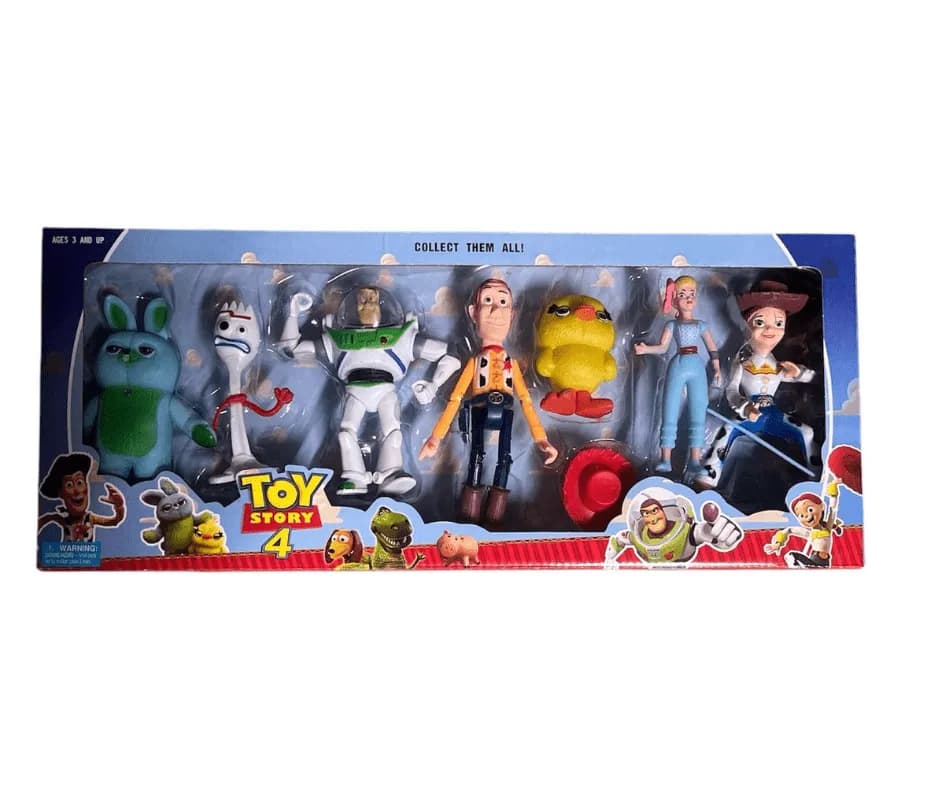 Zabawka Figurki z Toy Story 4 - Zestaw Postaci, 6 szt/opak