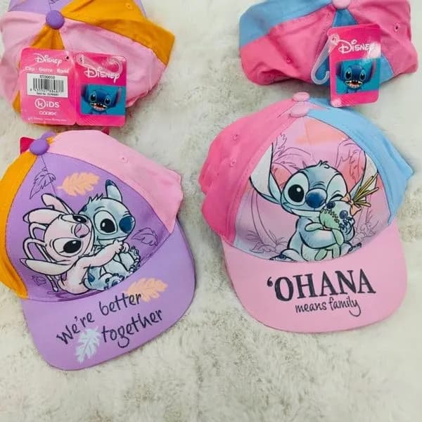 Czapka Stitch dla Dzieci 52-54cm Disney Bejsbolówka Mix Kolorów