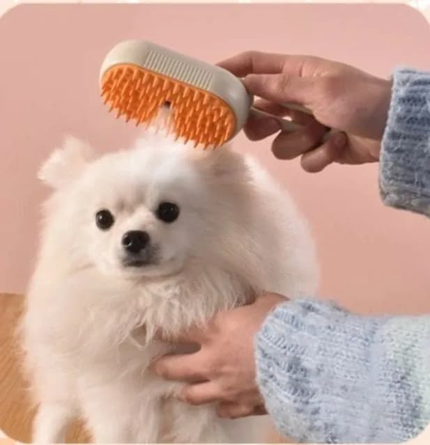 Szczotka parowa dla zwierząt z ładowarką USB, 12 szt